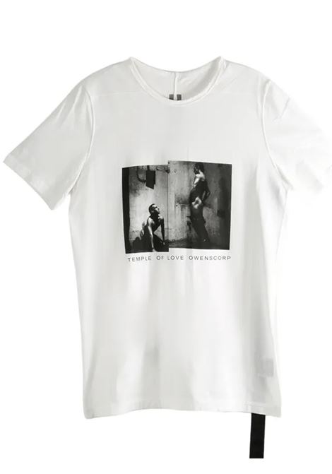 level t t-shirt man white RICK OWENS DRKSHDW | DU01F4250 RNEP4P1109